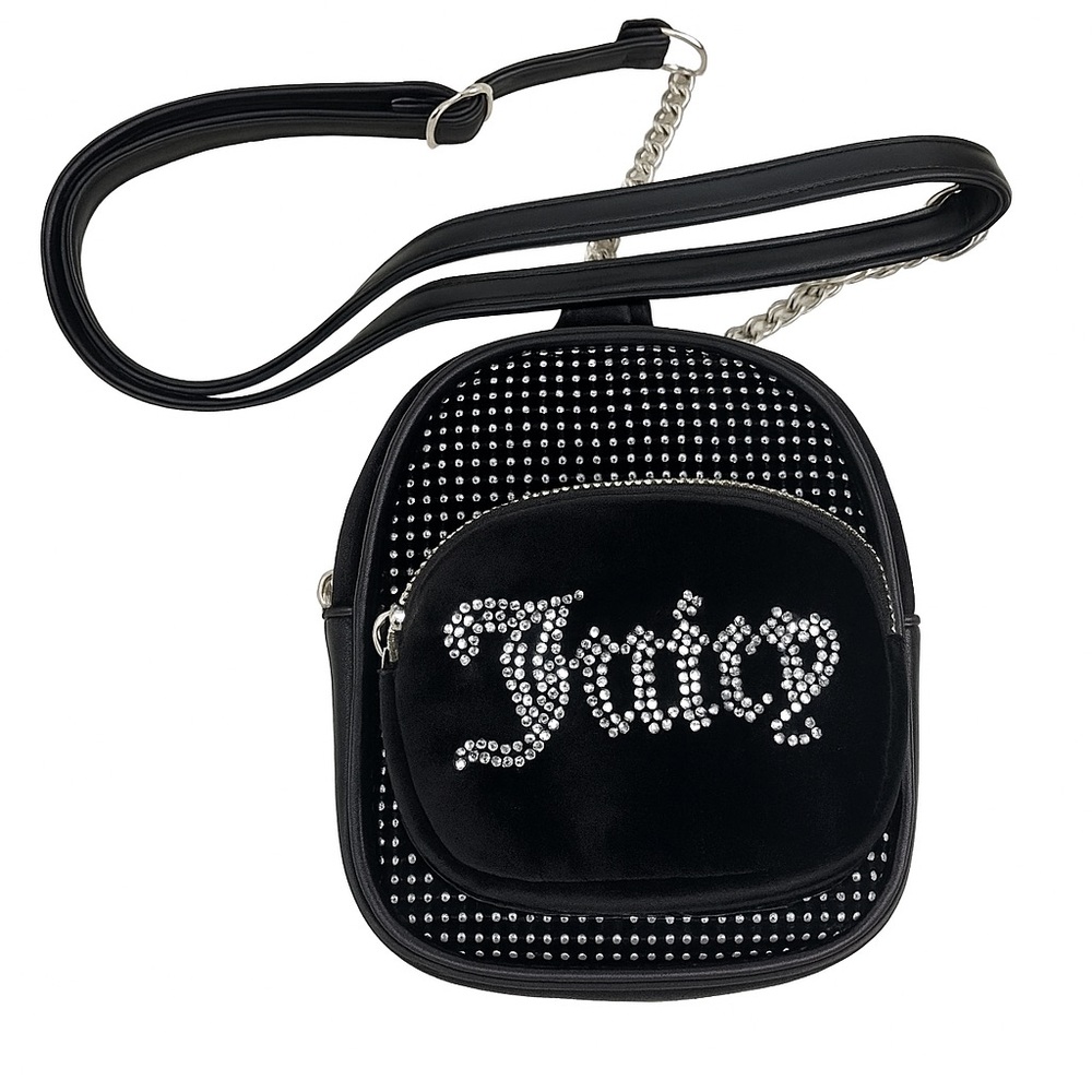 Juicy Couture Black Rhinestone Mini Bag